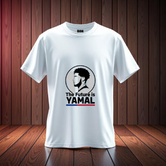 T-Shirt für Lamine Yamal - die Zukunft ist Yamal