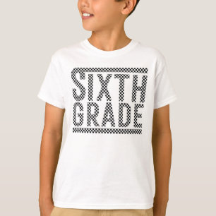 T-Shirt für Lehrer der 6. Klasse, Sechste-Klasse-S