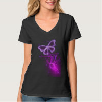 T - Shirt für lila Matratzen