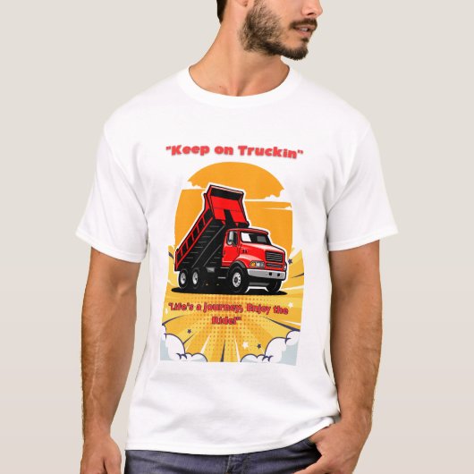 T - Shirt für LKW-Fahrer (Vorderseite)
