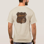 T - Shirt für Logos für Straßenbeleuchtung (Sand) (Rückseite)