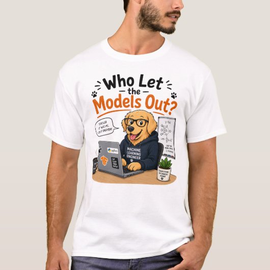 T-Shirt für Machine Learning Ingenieure (Vorderseite)