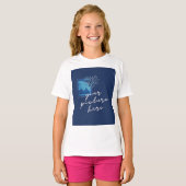 T-Shirt für Mädchen Basic (Vorne ganz)