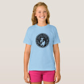 T - Shirt für Mädchen, großes Logo (Vorne ganz)