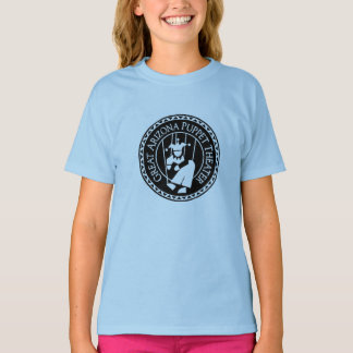 T - Shirt für Mädchen, großes Logo