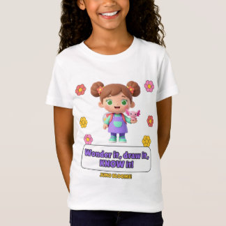 T-Shirt für Mädchen, Künstlerin, Wissenschaftlerin