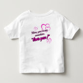 T-Shirt für Mädchen oder Jungen (Rückseite)