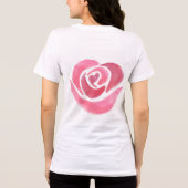 T-Shirt für Mädchen Tri-Blend Shirt (Rückseite)