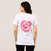 T-Shirt für Mädchen Tri-Blend Shirt (Rückseite voll)
