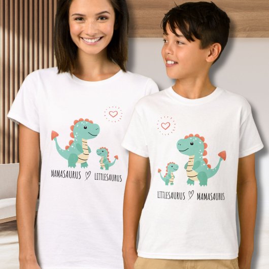 T-Shirt für Mamasaurus & Littlesaurus