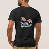 T-Shirt für Männer - Berge (Rückseite)