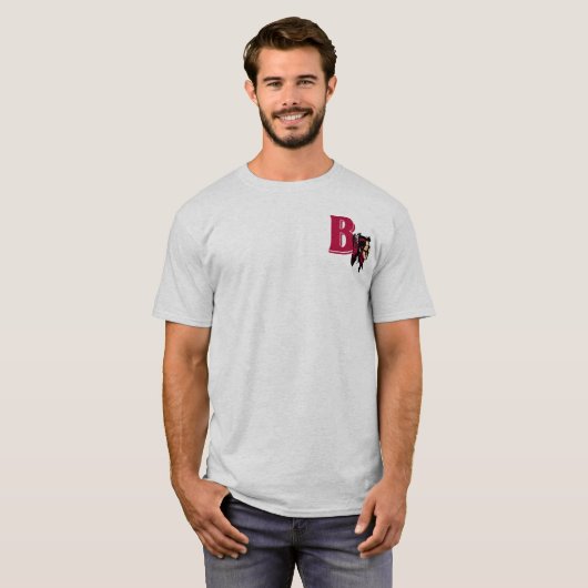 T - Shirt für Männer: Bethel Braves - nur Logo (20 (Vorne ganz)