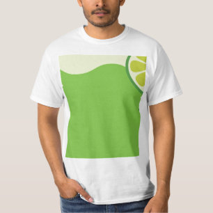 T-Shirt für Männer Cocktail Zitrone
