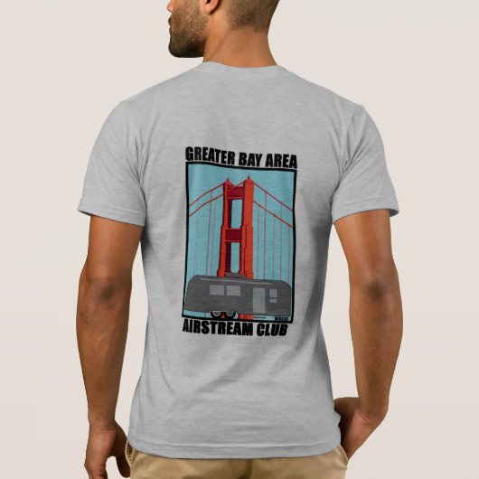 T - Shirt für Männer, großes Logo auf der Rückseit (Rückseite)