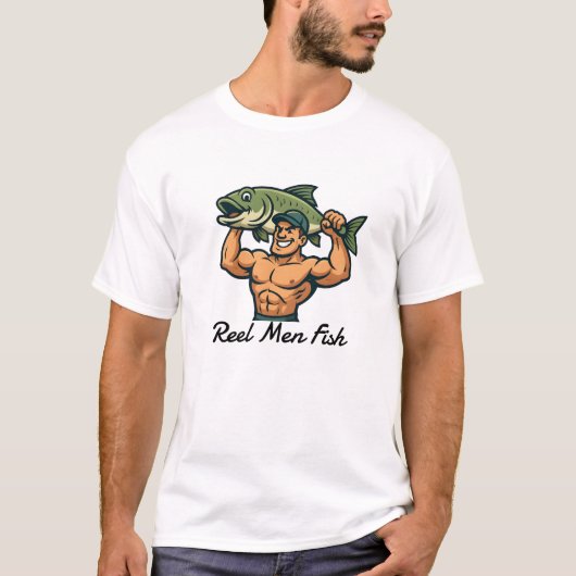 T - Shirt für Männer in der Fischerei (Vorderseite)