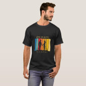 T-Shirt für Männer 'Live in Love' (Vorne ganz)