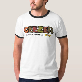 T-Shirt für Männer mit Aufschrift Geezer