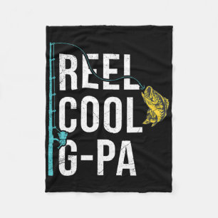T-Shirt für Männer mit cooler G-Pa-Angelfunktion L Fleecedecke