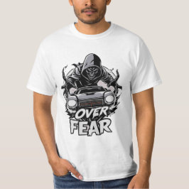 T-Shirt für Männer mit dem Motiv 'Over Fear Racing