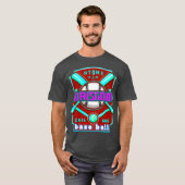 T - Shirt für Männer mit farbenfrohem Digitaldesig (Vorne ganz)