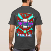 T - Shirt für Männer mit farbenfrohem Digitaldesig (Rückseite)