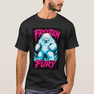 T-Shirt für Männer mit Grafik eines Eisbären 'Froz