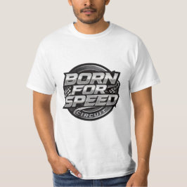 T-Shirt für Männer mit Logo 'Born for Speed Circui