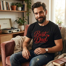 T-Shirt für Männer mit minimalistischer Aufschrift