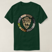 T-Shirt für Männer mit Nationalpark-Klassenzimmer-