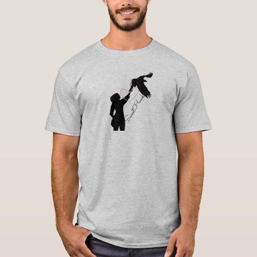 T - Shirt für Männer mit SweetHawk-Logo (Vorderseite)