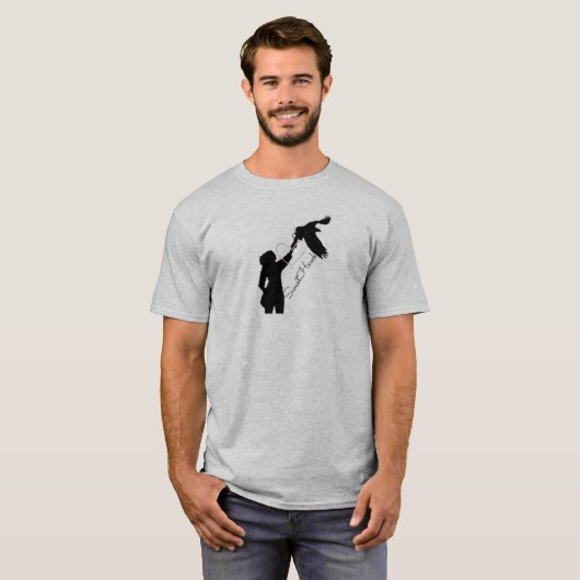 T - Shirt für Männer mit SweetHawk-Logo (Vorne ganz)