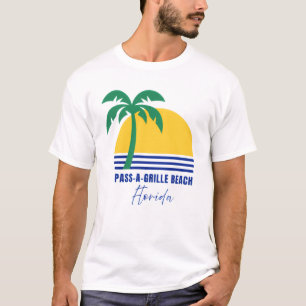 T-Shirt für Männer Pass-A-Grille Beach Florida