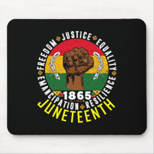 T-Shirt für Männer - Schwarze Freiheit J Mousepad
