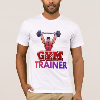 T-Shirt für Männer und Frauen, die Gym-Trainer sin