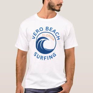 T-Shirt für Männer Vero Beach Florida Surfen