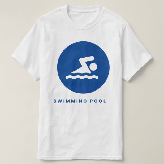 T-Shirt für Männerpool  (Design vorne)