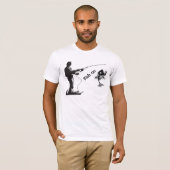 T - Shirt für männliche Basic-Bella-Leinwand/Fisch (Vorne ganz)