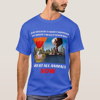 T - Shirt für Menschen, die Angst vor Tieren haben