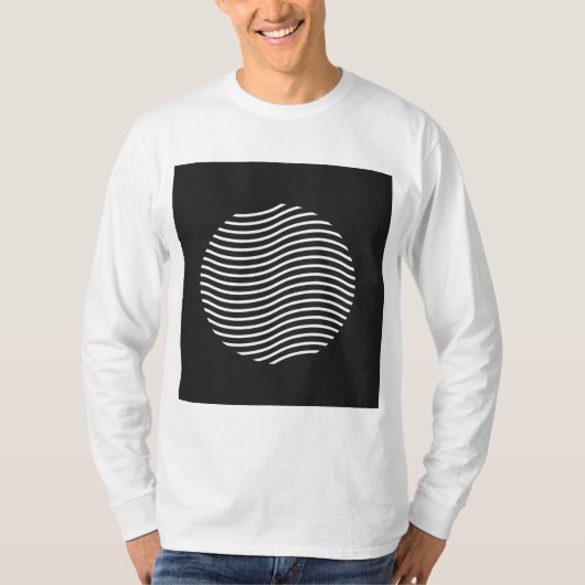 T - Shirt für moderne Abstrakte Elemente (Vorderseite)