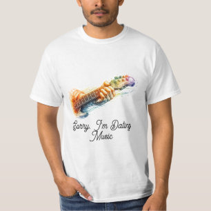T-Shirt für Musikliebhaber Für Musiker & Musikfa