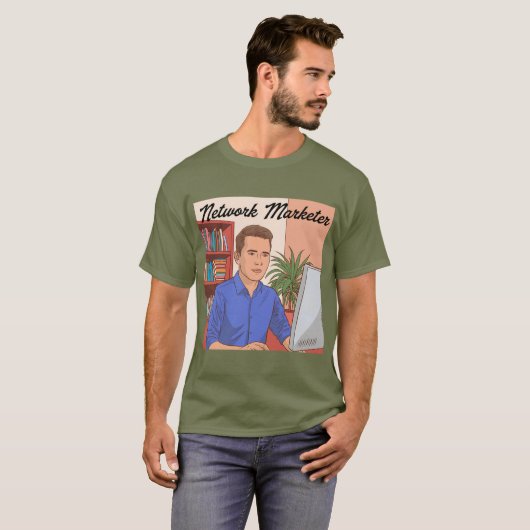 T - Shirt für Netzwerkmarketer (Vorne ganz)