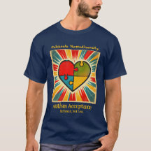 T-Shirt für Neurodiversitäts-Bewusstsein