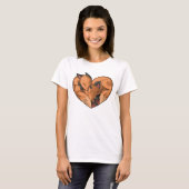 T - Shirt für niedliche Füchse (Vorne ganz)