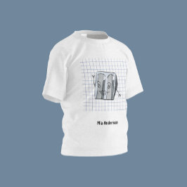 T - Shirt für niedliche Handgezeichnete Scharpenbe