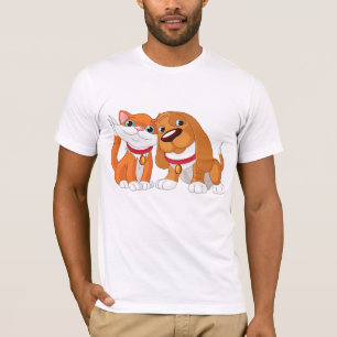 T - Shirt für niedliche Hunde und Katzen