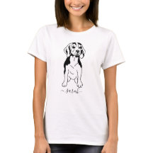 T - Shirt für Niedlichen Individuelle Name Beagle