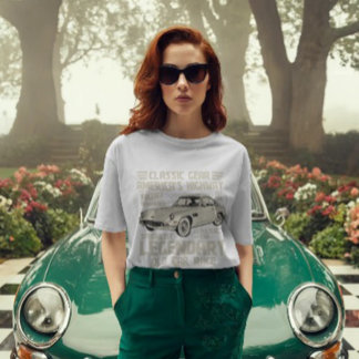 T-Shirt für Oldtimer-Enthusiasten | Legendäres alt