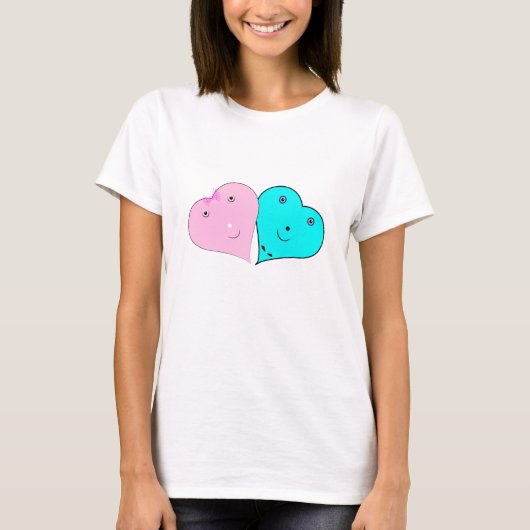 T-Shirt für Paare (Vorderseite)