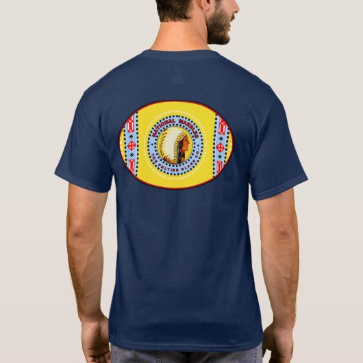 T - Shirt für Peltier-Marbles-Logos (Rückseite)