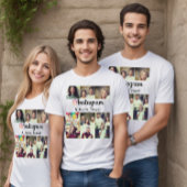 T - Shirt für personalisierte Instagram-Profile
